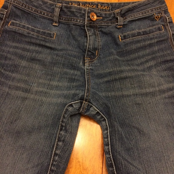 Justice Misses Jeans 16 1/2 Simply Low - Picture 3 of 6